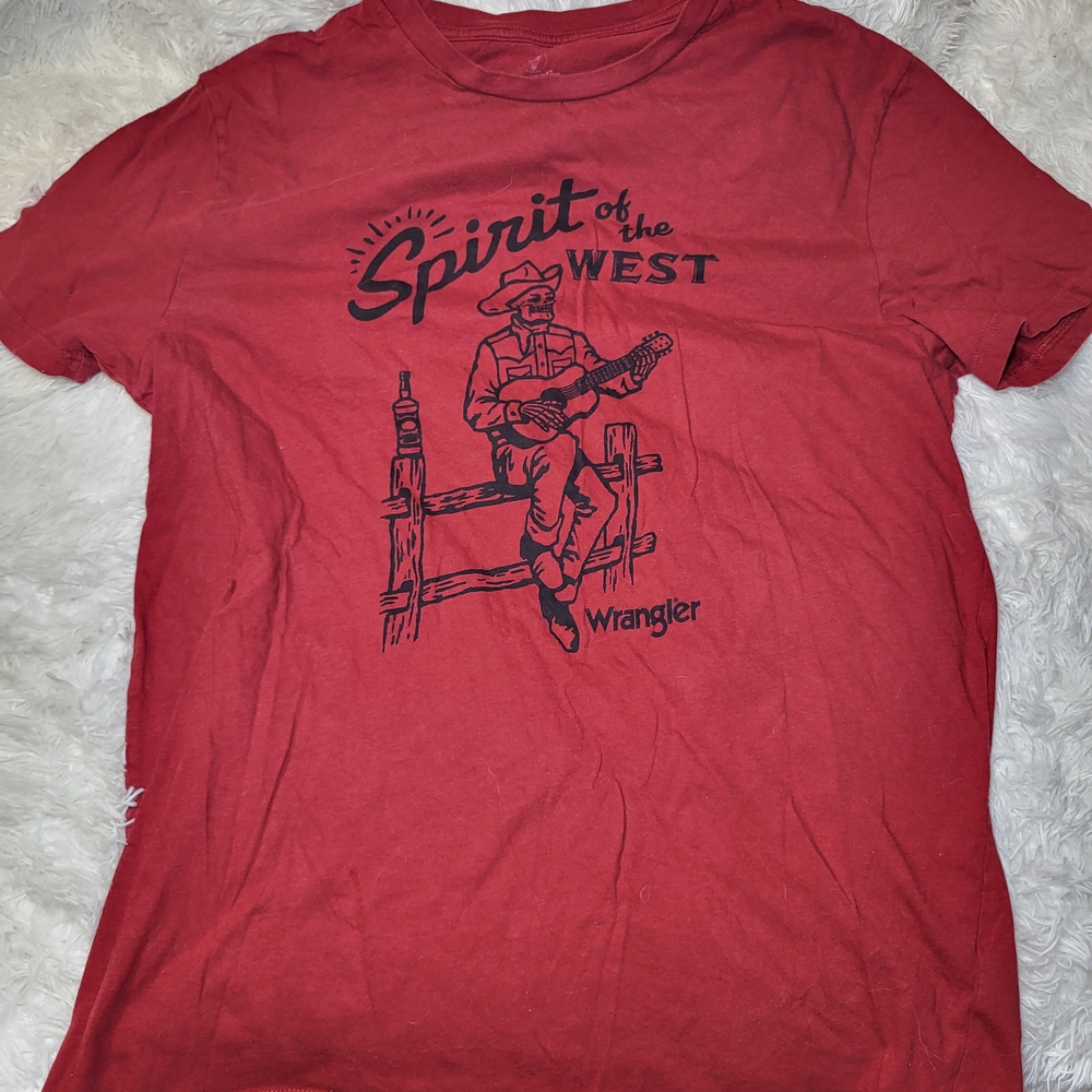Wrangler Spirit of the West Red Tee